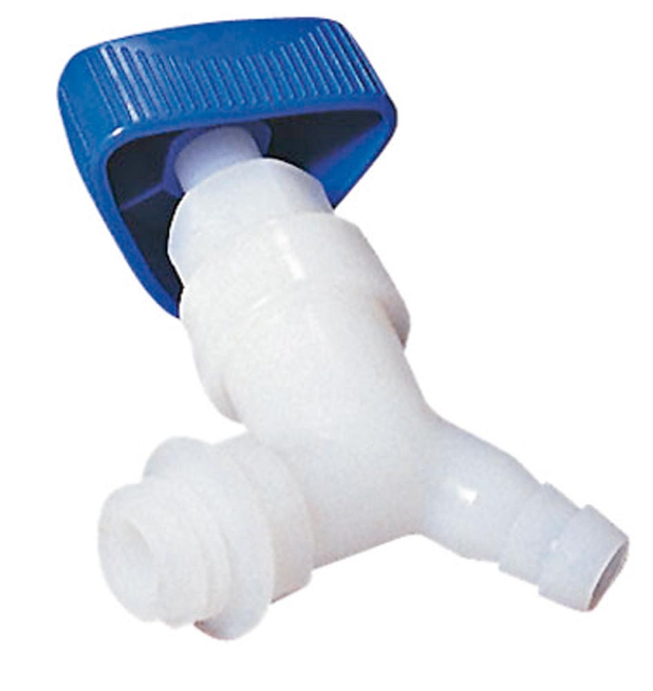 Graf Auslaufhahn D.10mm Kunststoff - Hahn Für Rundfässer Mit 34mm Stutzen